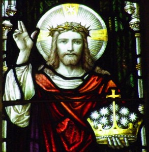 Christ the King stained glass